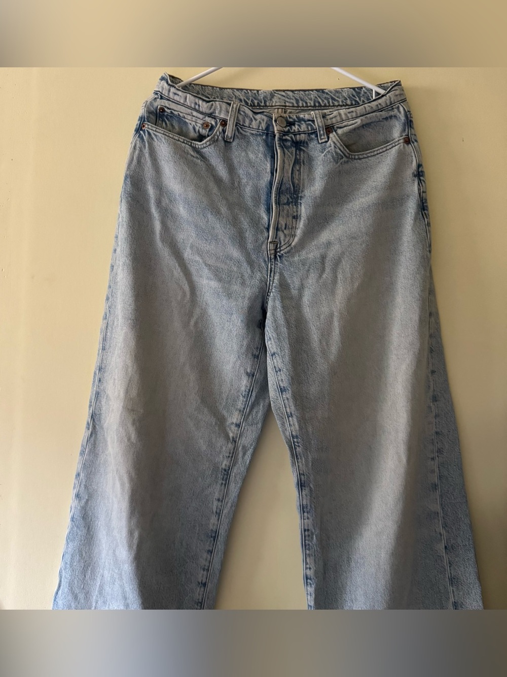 Buck Mason Light Wash Deck Jeans